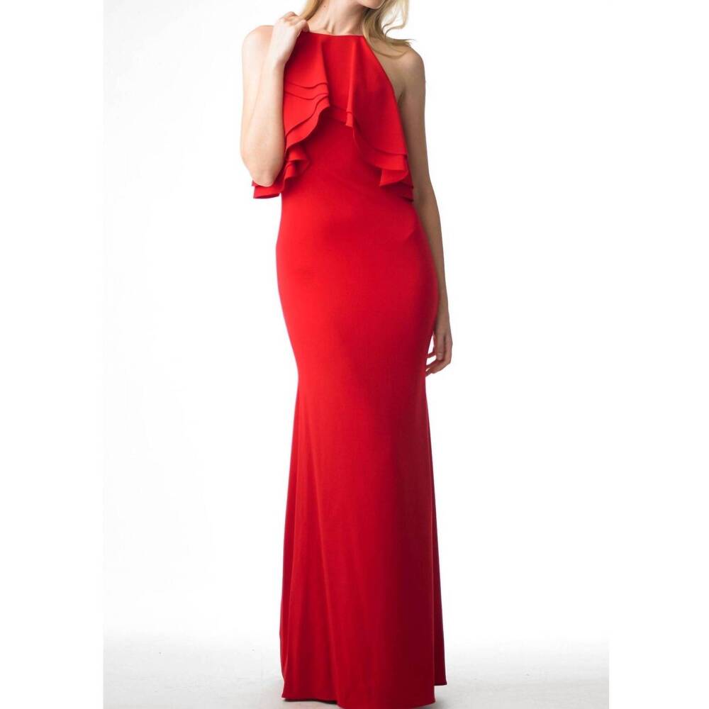 NEW ISSUE NEW YORK magnificent long dress in red